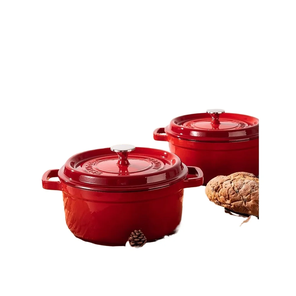 Dutch Oven Enamel - Olla de Hierro Fundido Esmaltado, Olla