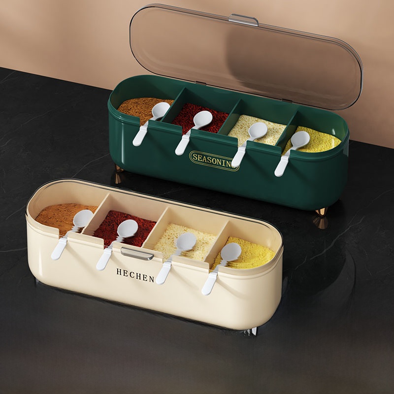Home Cooking Kitchen - Juego de recipientes para condimentos de