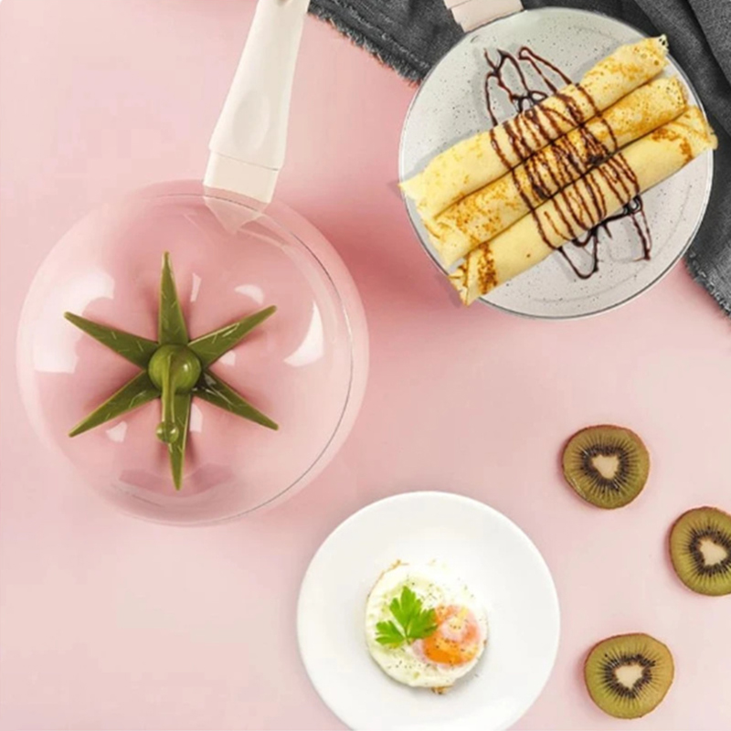 Home Cooking Cookbook - Sartén con forma de fruta y
