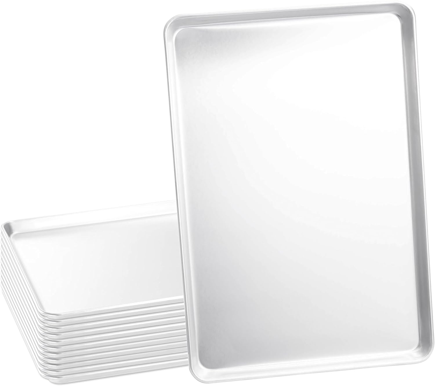 Home Cooking Kitchen - Juego de bandejas de aluminio comerciales