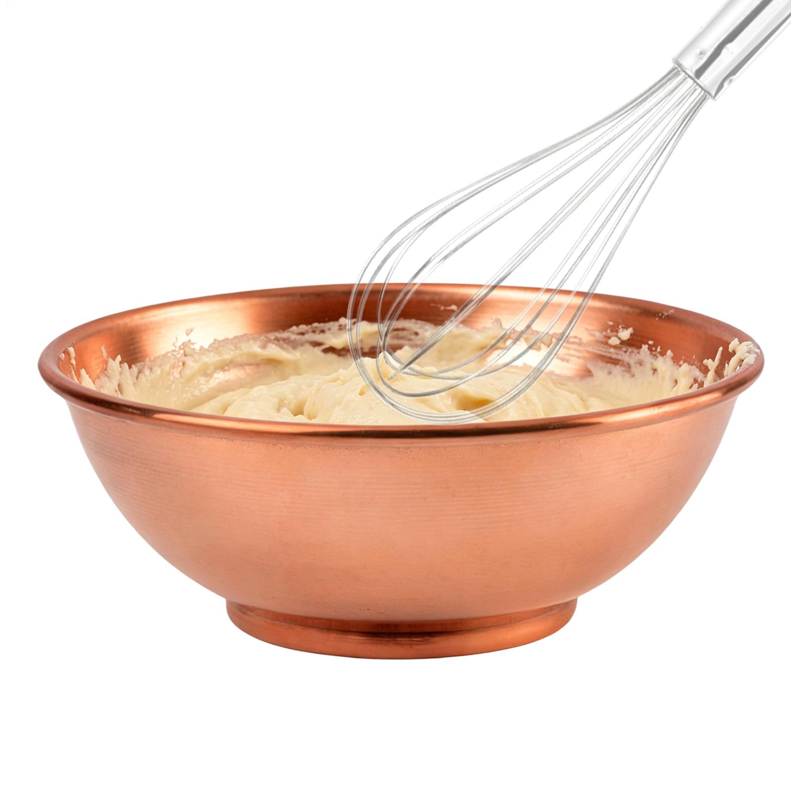 Home Cooking Kitchen - Cuencos de Cobre Grandes para Almacenamiento,