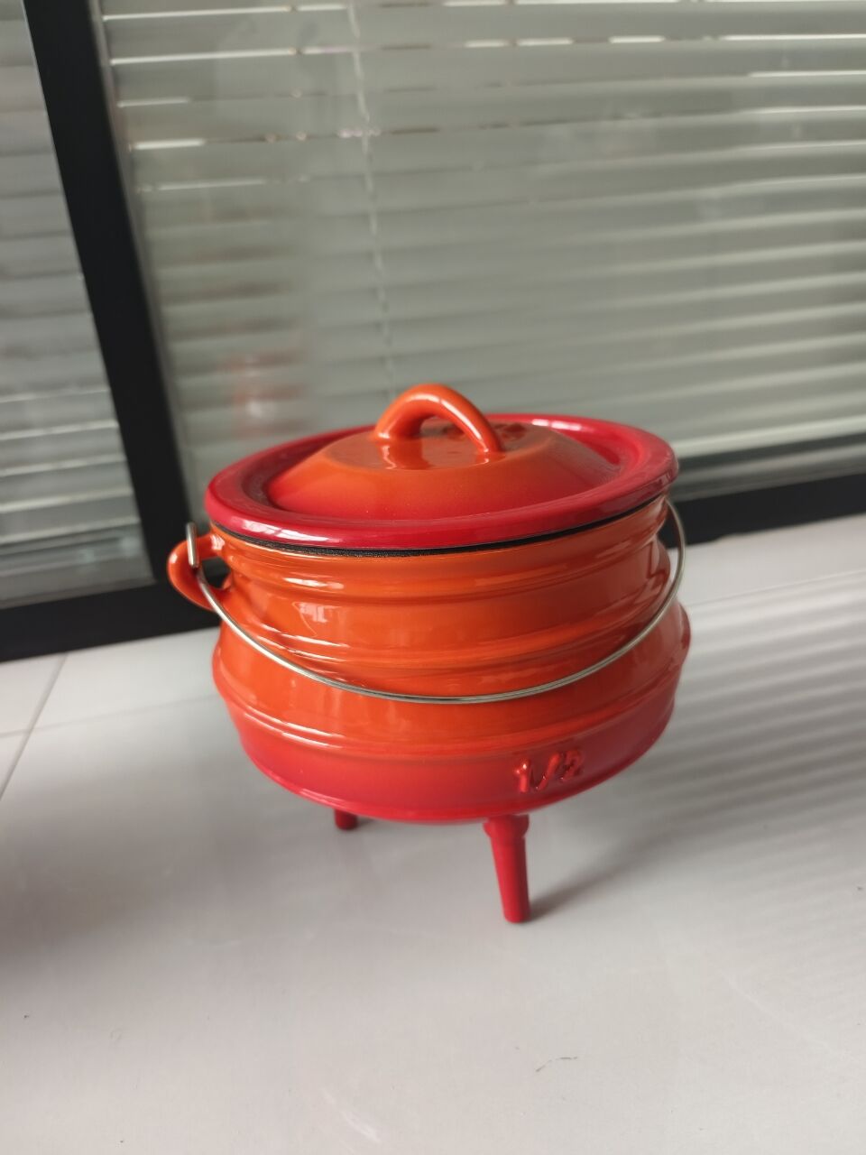 1/2 #   Horno holandés esmalta - Dutch Oven Enamel reseña y precio