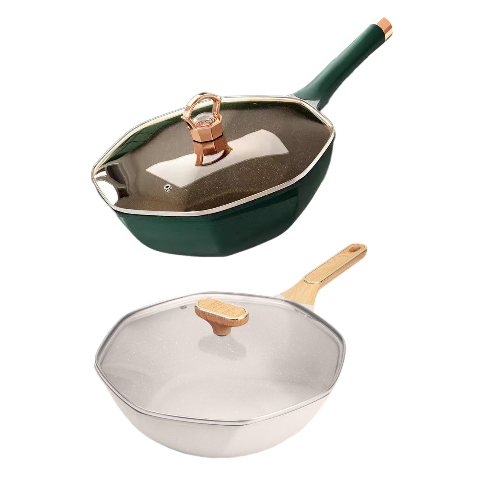 Sartén octogonal Woks, herrami - Home Cooking Steak reseña y precio