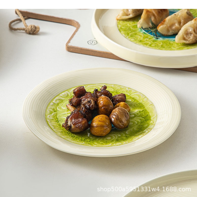 Platos de cocina de cerámica p - Home Cooking Steak reseña y precio
