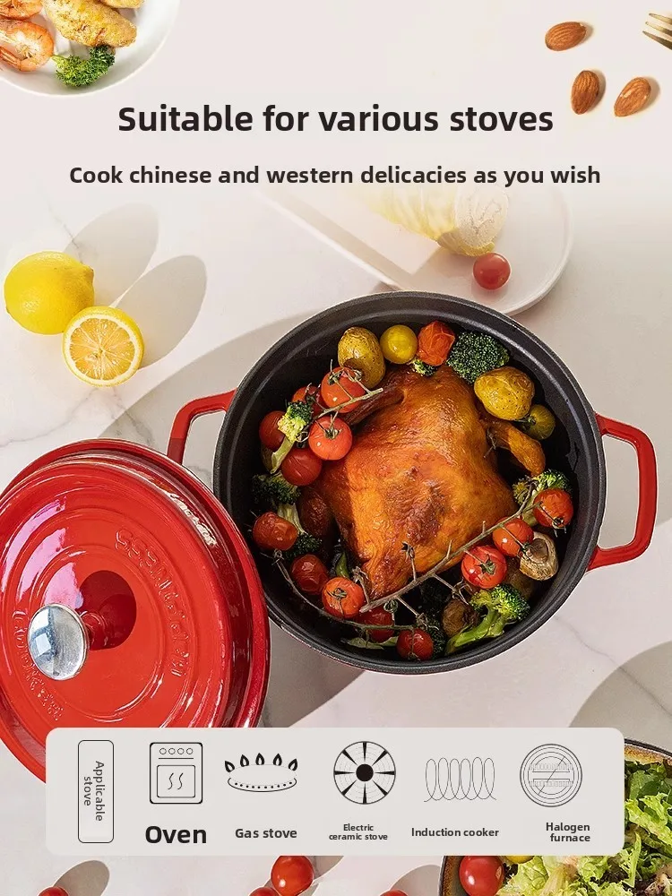 Olla de Hierro Fundido Esmalta - Dutch Oven Enamel reseña y precio