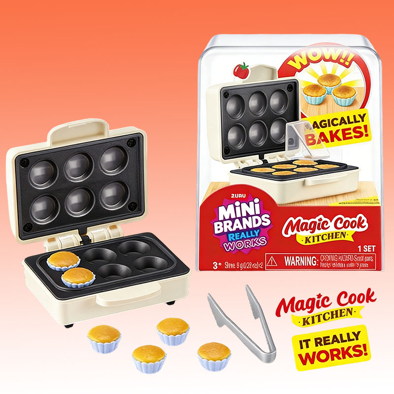 ZURU Mini Brands Magic Cook Ki - Home Cooking Cookbook reseña y precio