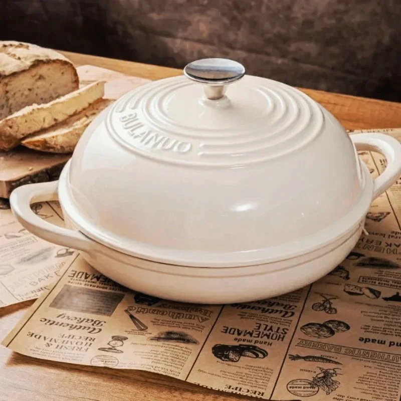 Sartén para pan de hierro fund - Dutch Oven Enamel reseña y precio