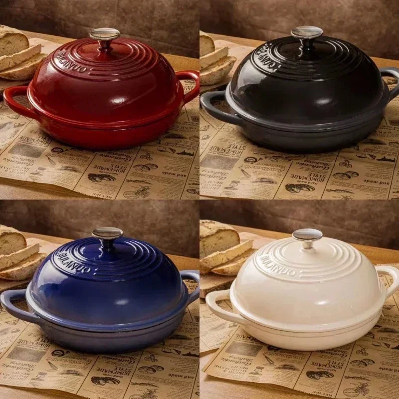 Sartén para pan de hierro fund - Dutch Oven Enamel reseña y precio