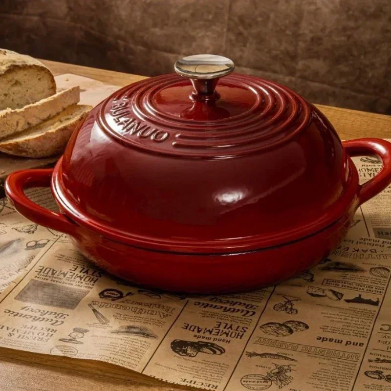 Sartén para pan de hierro fund - Dutch Oven Enamel reseña y precio