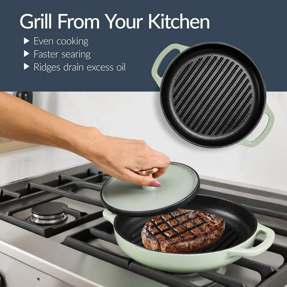 Juego de utensilios de cocina: - Dutch Oven Enamel reseña y precio