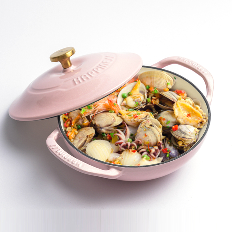 Horno Holandés de hierro fundi - Dutch Oven Enamel reseña y precio