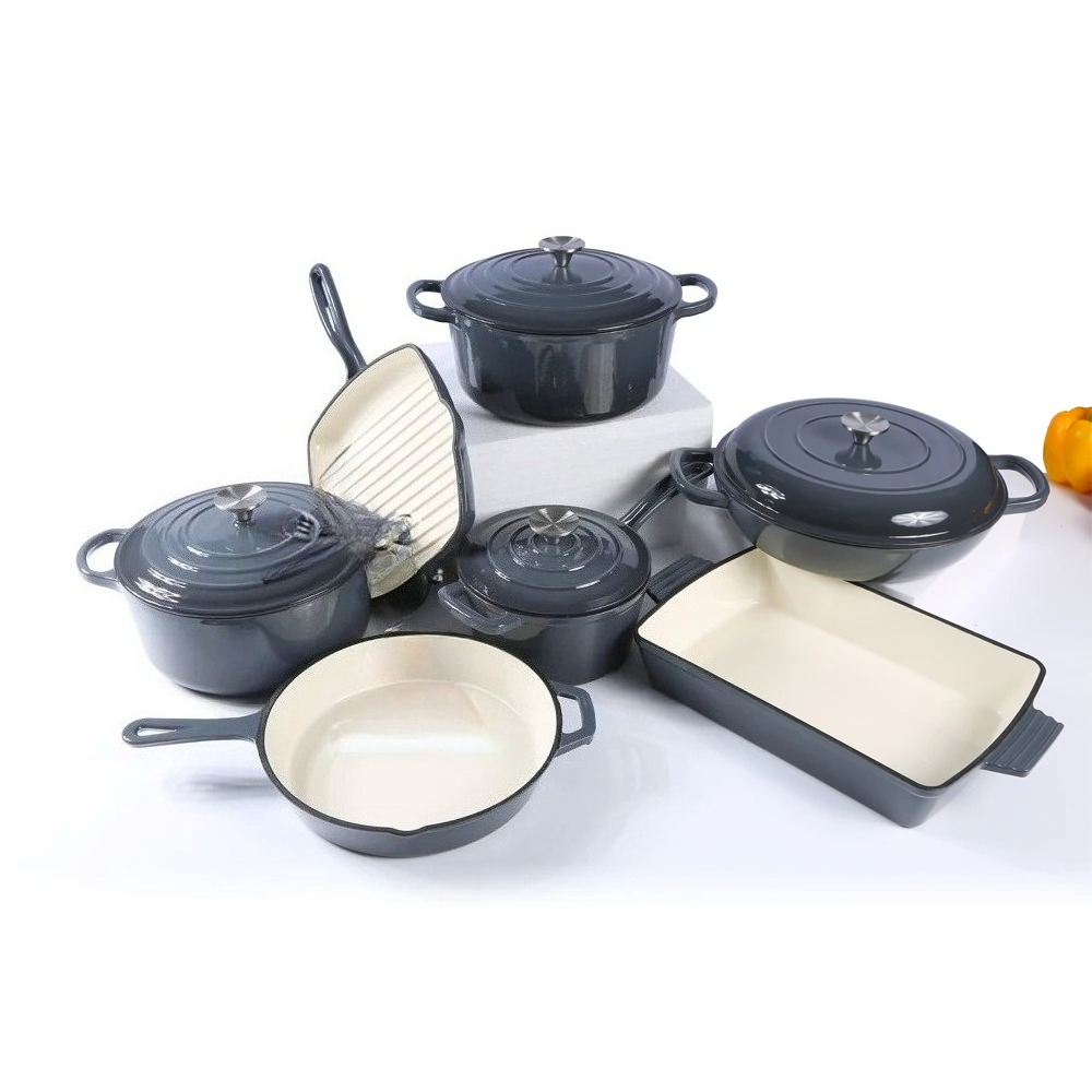 Juego de utensilios de cocina  - Dutch Oven Enamel reseña y precio