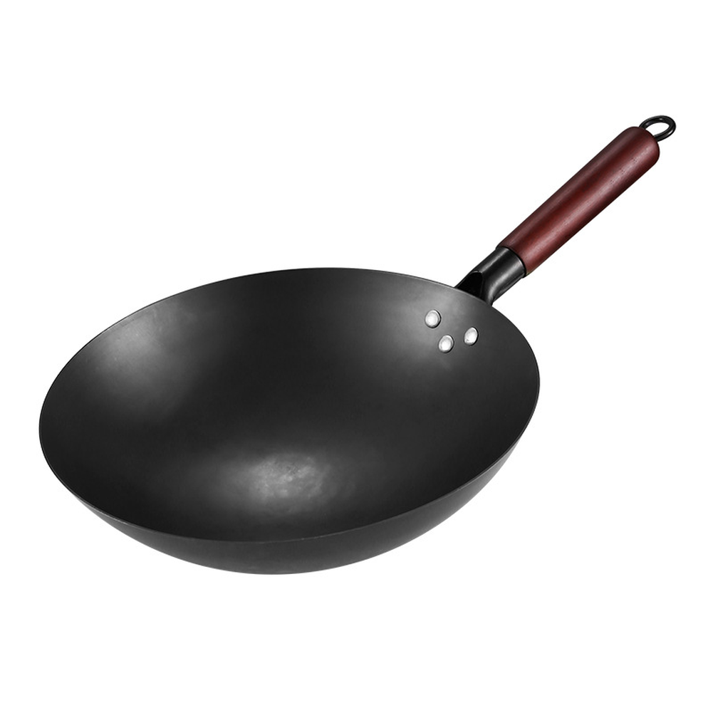 Sartén Wok para freír de hierr - Home Cooking Experience reseña y precio