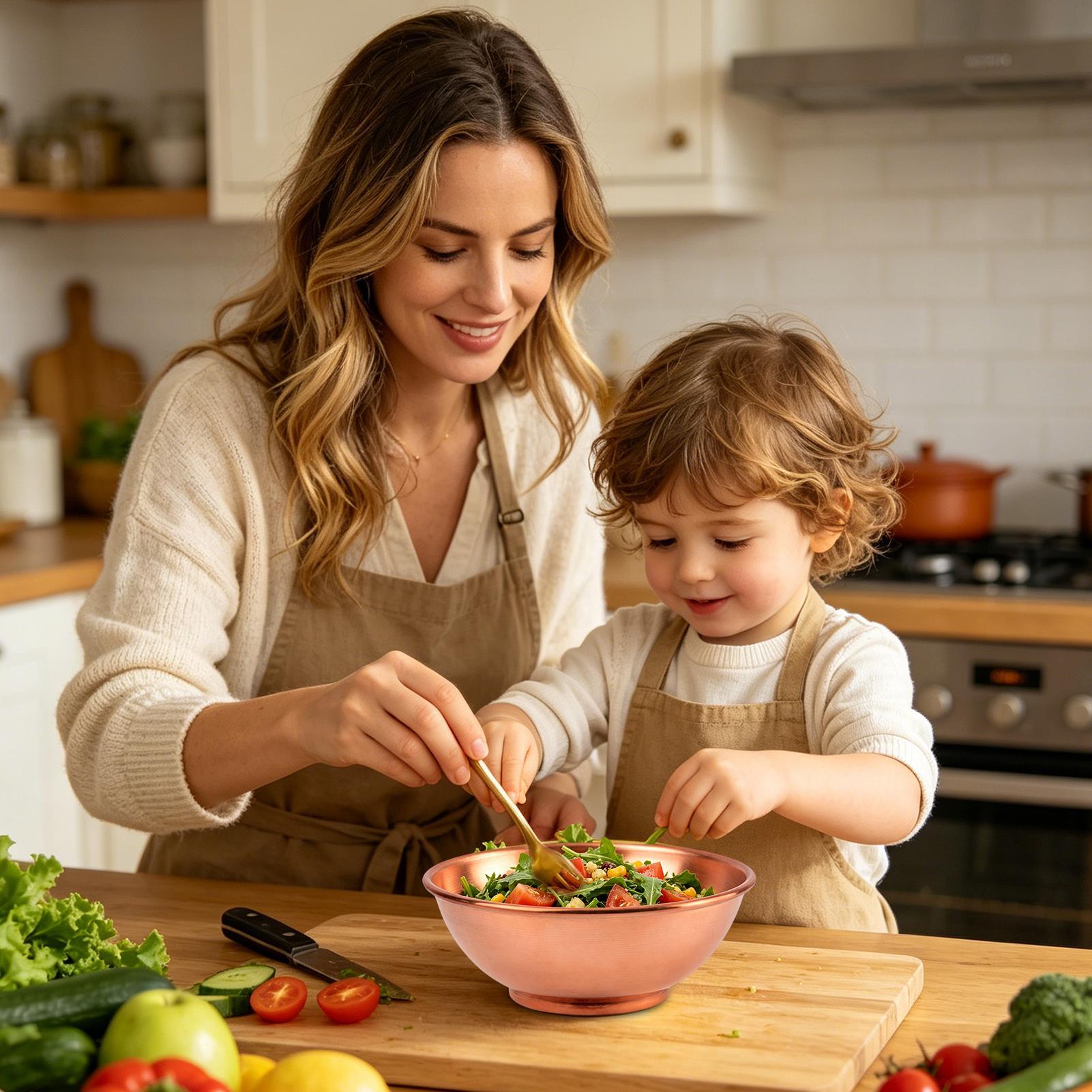 Cuencos de Cobre Grandes para  - Home Cooking Kitchen reseña y precio