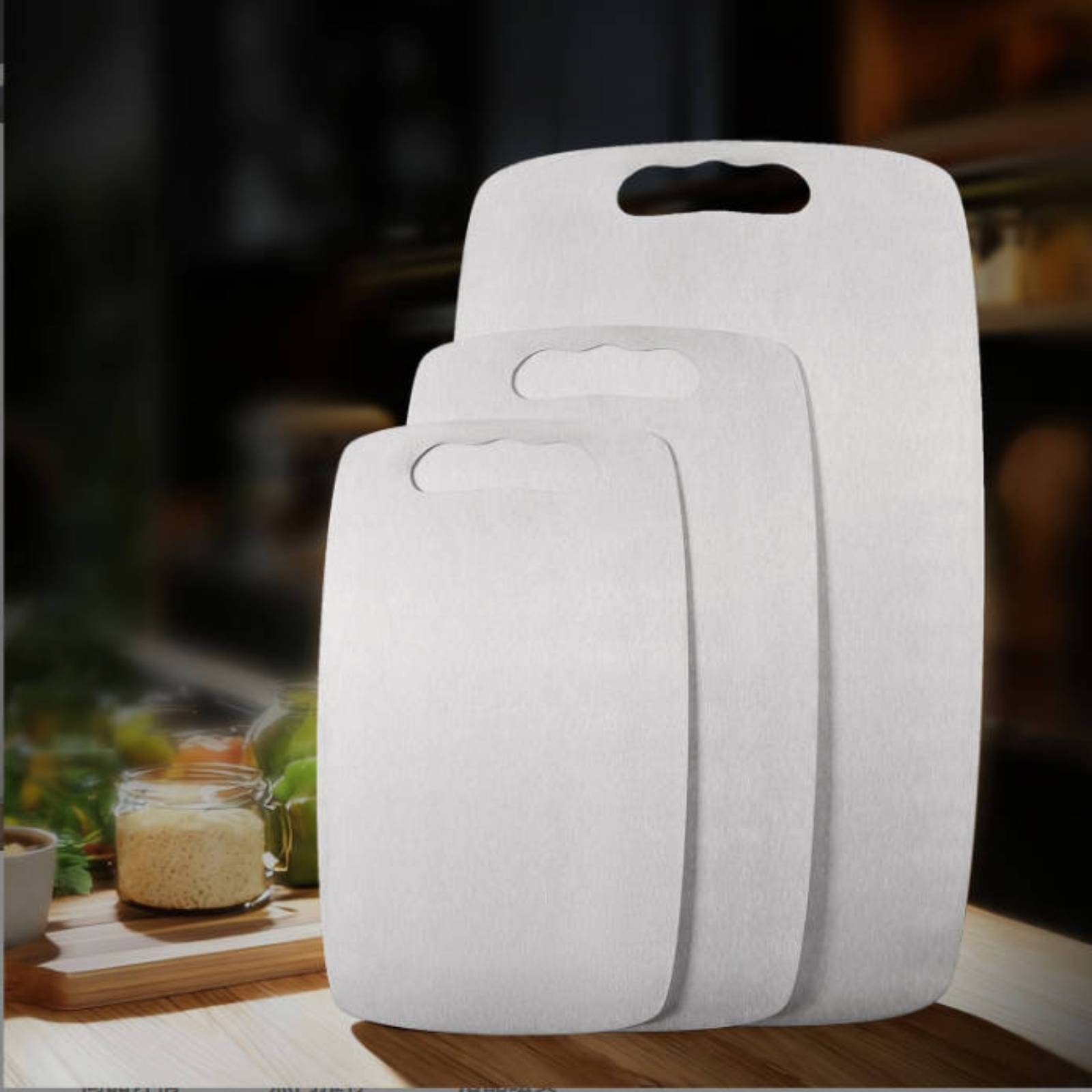 Tabla de cortar de acero inoxi - Home Cooking Kitchen reseña y precio